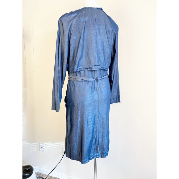 ASTR The Label Denim Trench Jacket - Picture 6 of 8